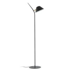 Discount Kave Home Vloerlamp Aurelia, kleur Zwart