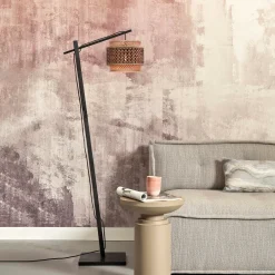 Best GOOD&MOJO Vloerlamp Bhutan Bamboe, 150cm