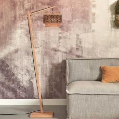 Best GOOD&MOJO Vloerlamp Bhutan Bamboe, 150cm