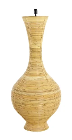 Sale Light & Living Vloerlamp Bupak Rotan (excl. kap) Naturel