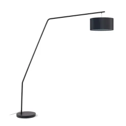 Online Kave Home Vloerlamp Ciana kleur Zwart