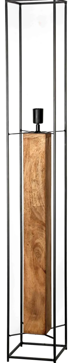 Livingfurn Vloerlamp Dakota mango Hout