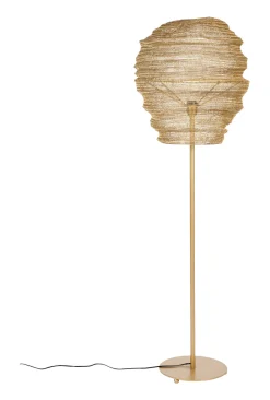 Discount ZILT Vloerlamp Deepika, 154cm, kleur Goud