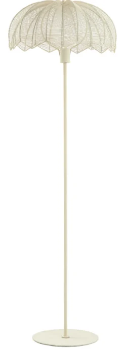 New Light & Living Vloerlamp Espelo 150cm hoog, kleur Crème Cru00e8me