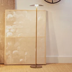 Discount Zuiver Vloerlamp Float Glas, 132cm