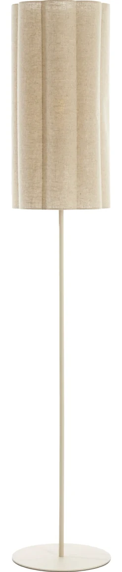 Online Light & Living Vloerlamp Fringe 165cm, kleur Naturel