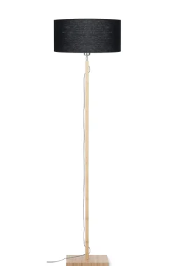 Online GOOD&MOJO Vloerlamp Fuji Bamboe en Eco linnen