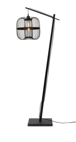 Discount GOOD&MOJO Vloerlamp Hokkaido Bamboe, 176cm