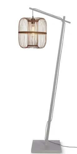 Discount GOOD&MOJO Vloerlamp Hokkaido Bamboe, 176cm