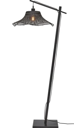 Clearance GOOD&MOJO Vloerlamp Ibiza Bamboe, 150cm