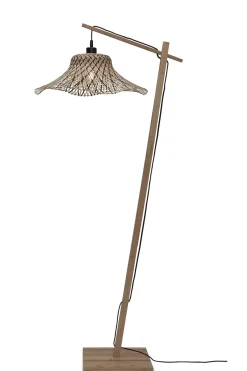 Clearance GOOD&MOJO Vloerlamp Ibiza Bamboe, 150cm