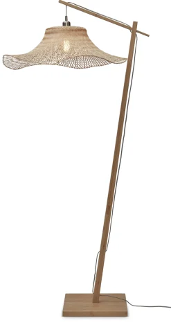 Outlet GOOD&MOJO Vloerlamp Ibiza Bamboe, 176cm
