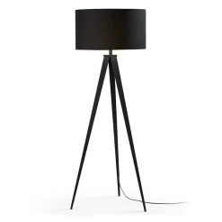 Clearance Kave Home Vloerlamp Iguazu Zwart