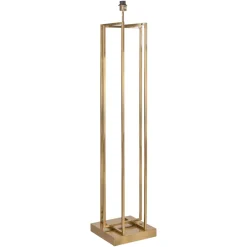 Outlet Richmond Interiors Vloerlamp Jalinia Brass Antique (excl. kap)