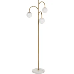 Hot Richmond Interiors Vloerlamp Janou 3-lamps, 154cm hoog Goud