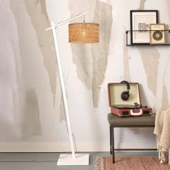 Hot GOOD&MOJO Vloerlamp Java Bamboe, 150cm