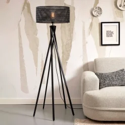 GOOD&MOJO Vloerlamp Java 5-poot, Bamboe