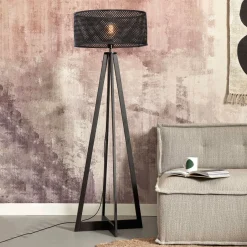 Sale GOOD&MOJO Vloerlamp Java 4-poot, Bamboe