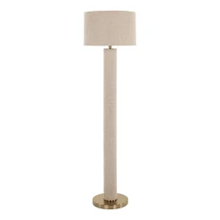 Sale Richmond Interiors Vloerlamp Joline Linnen, 161cm hoog Beige