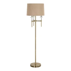 Discount Richmond Interiors Vloerlamp Josie 161cm hoog, kleur Brushed gold