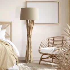 Hot Artistiq Living Vloerlamp Karee Drijfhout