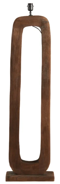 Clearance Light & Living Vloerlamp Kelafo Mangohout, 125cm (excl. kap)