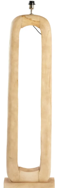 Clearance Light & Living Vloerlamp Kelafo Mangohout, 125cm (excl. kap)