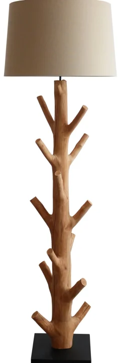 Artistiq Living Vloerlamp Leshae Drijfhout