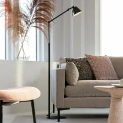 Zuiver Vloerlamp Lub 142cm, kleur Zwart