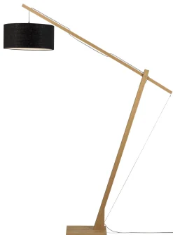 Discount GOOD&MOJO Vloerlamp Montblanc Bamboe en Eco linnen