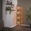 Hot LifestyleFurn Vloerlamp Montrell Amber glas, 4-lamps