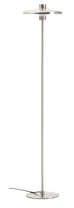 Online Kave Home Vloerlamp Nuvira Gesatineerd metaal