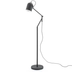 By-Boo Vloerlamp Sleek Zwart