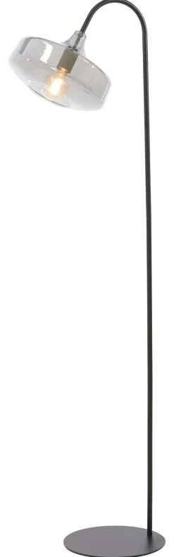 Hot Light & Living Vloerlamp Solna 160cm hoog Mat Zwart