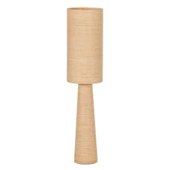 Clearance WOOOD Vloerlamp Syro Raffia, 130cm Naturel
