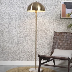 it's about RoMi Vloerlamp Toulouse 150cm, kleur Goud