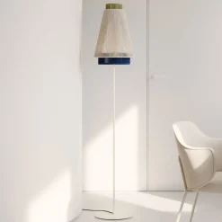 Online Kave Home Vloerlamp Yuvia 163cm, Jute Meerkleurig