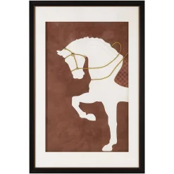 Online Richmond Interiors Wall Art Blazer 120 x 80cm Bruin