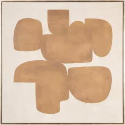 Best Richmond Interiors Wall Art Odyssey 100 x 100cm Goud