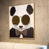 Sale Richmond Interiors Wall Art Shiny Panda 130 x 118cm