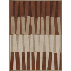 Online Richmond Interiors Wall Art Voga 120 x 90cm Bruin