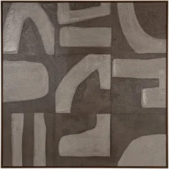 New Richmond Interiors Wall Art Zenith 100 x 100cm Zand