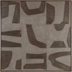 New Richmond Interiors Wall Art Zenith 100 x 100cm Zand