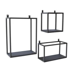Discount Urban Interiors Wandboxes (Set van 3), kleur Vintage Black