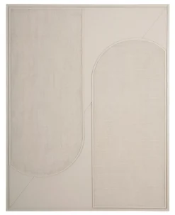 Clearance MUST Living Wanddecoratie Elyn Jute, 127 x 102cm