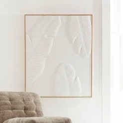 Discount MUST Living Wanddecoratie Indian Bananenblad, 127 x 102cm