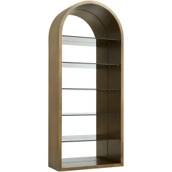 New Richmond Interiors Wandkast Bowic 210 x 90cm, kleur Brushed gold