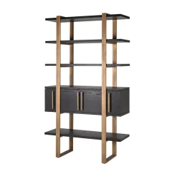 Outlet Richmond Interiors Wandkast Camvbon Eiken, 200 x 116cm