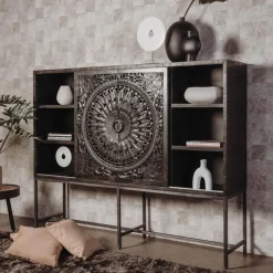 Discount RENEW Wandkast Casina 200cm, kleur Zwart