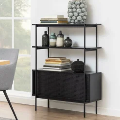 Hot Bendt Wandkast Mick 94 x 114cm, kleur Zwart